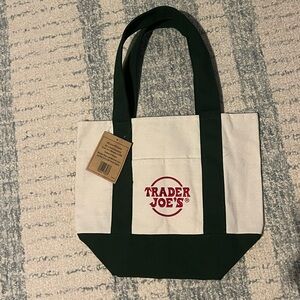 Trader Joe's Mini Canvas Tote Bag
